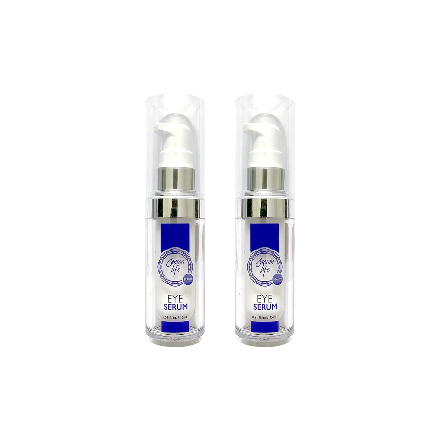 Carson Life Eye Serum for Dark Circles and Puffiness - Hyaluronic Acid & Vitamin C Under Eye Serum - Hydrating and Brightening Eye Care for Women Beauty & Personal Care Carson Life