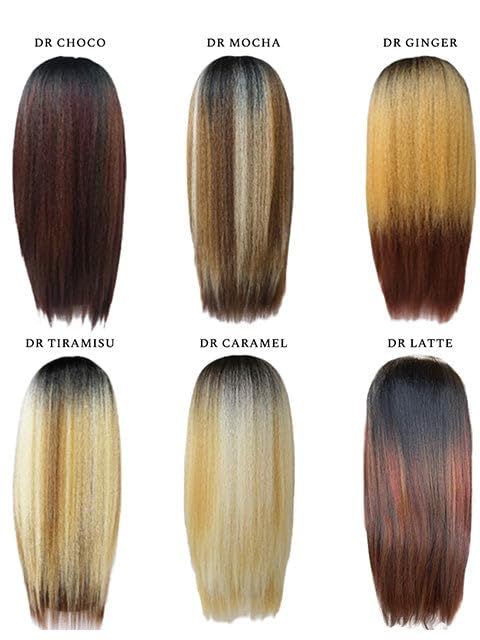 Janet Collection MELT HD VEIL BANG 360 LACE 13X6 CERO WIG-DR CHOCO