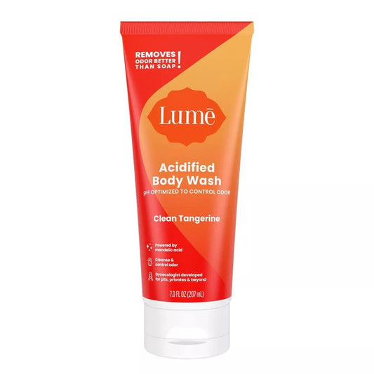 Lume Acidified Body Wash Tube Tangerine, 7 fl oz Beauty & Personal Care Lume