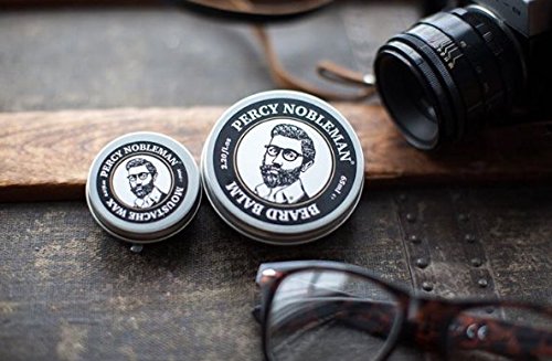 Percy Nobleman Mustache Wax From Fine Natural Ingredients Beauty & Personal Care Percy Nobleman