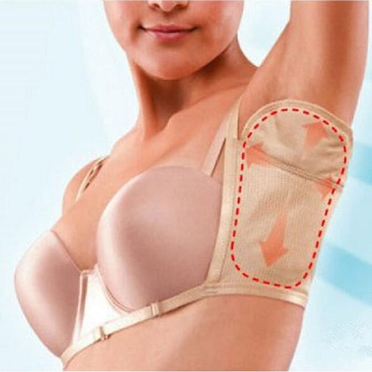 2 Pcs/pair New Reusable Women Washable Underarm Armpit Sweat Pads Perfume Absorbing Anti Beauty and Personal Care Serena.H