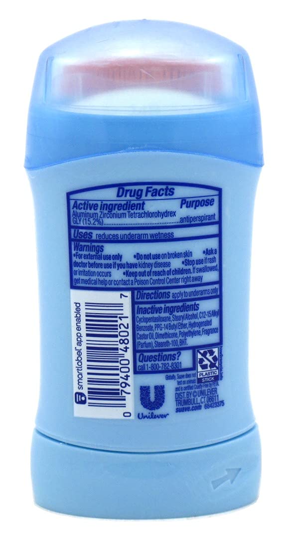 Suave Deodorant 1.2 Ounce 48Hr Tropical Paradise Invisible (Pack of 2) Beauty and Personal Care Suave