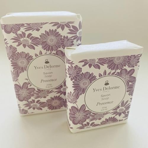 Yves Delorme Provence soap bar (200, Grams), 1 Count (Pack of 1), Pale Ivory Beauty & Personal Care Yves Delorme