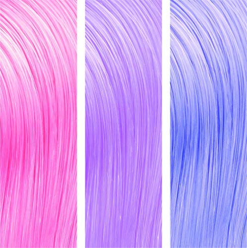Colorme Temporary Hair Color, Hair Chalk alternative 3PK (Rose, Lavender, Cool Blue) Beauty & Personal Care Color Me