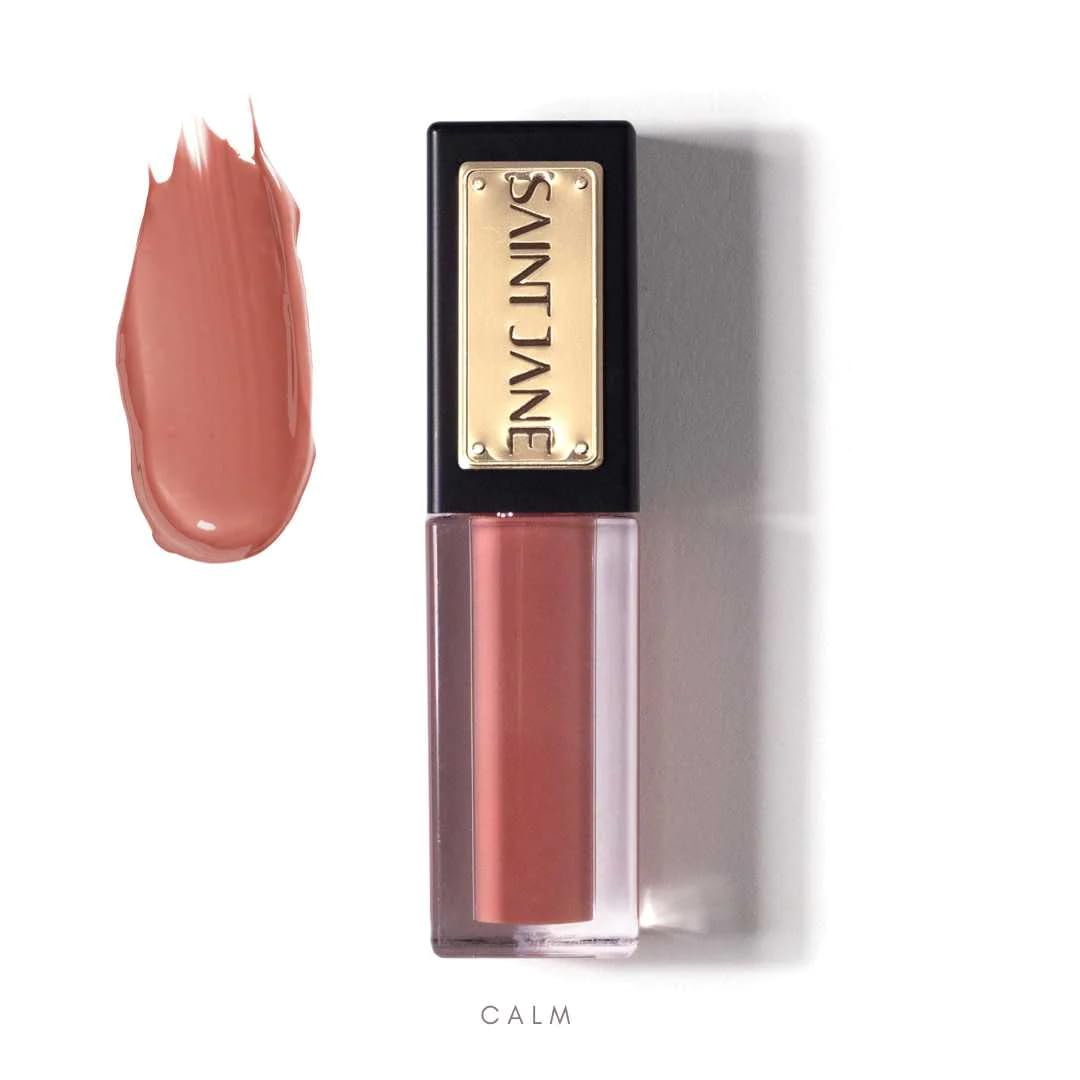 SAINT JANE - Luxury Lip Oil | Luxury, Floral-Infused, Clean Skincare (Calm, 0.15 oz | 4.5 ml) Beauty & Personal Care SAINT JANE