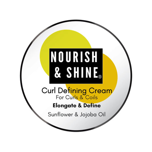 Nourish & Shine Curl Defining Cream, 6 oz Beauty & Personal Care Nourish & Shine
