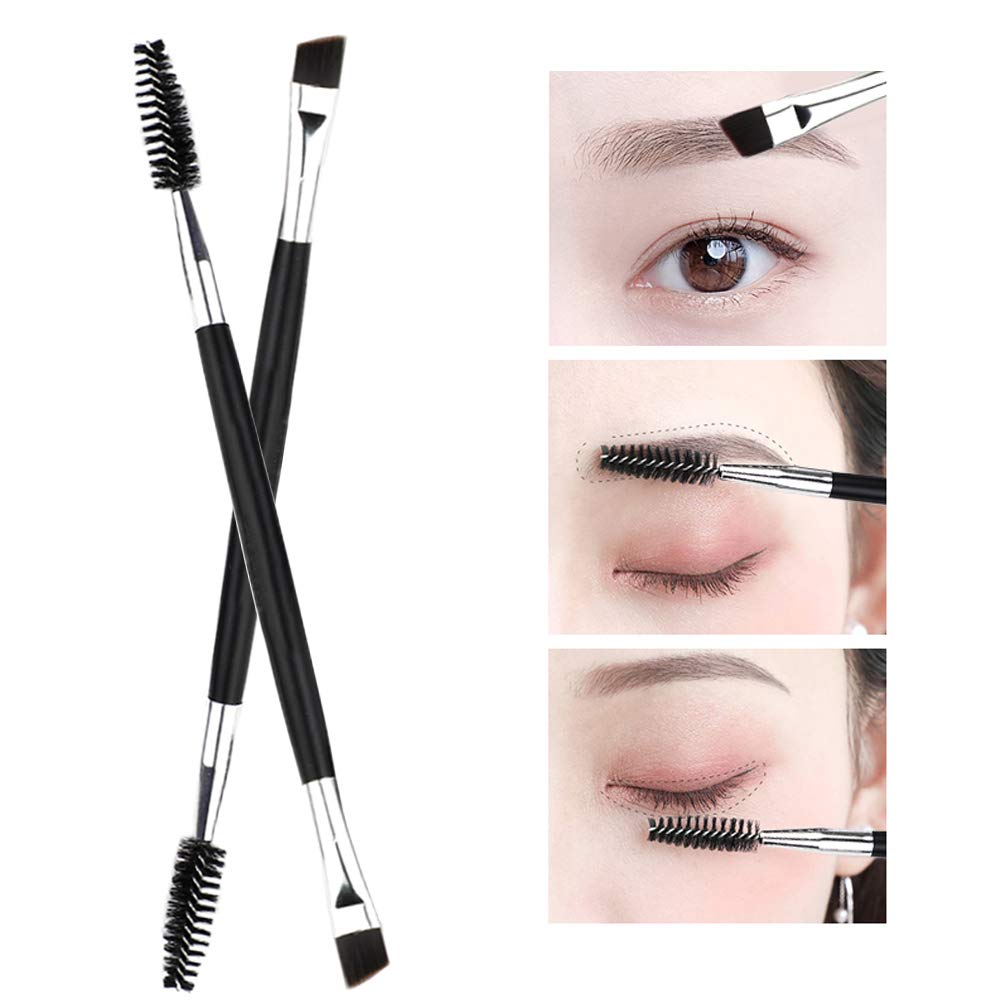 BETURY Eyelash Comb,Eyelashes Separator Curler+ Duo Eyebrow Brush and Spoolie Brush, False Eyelashes Applicator Tool 2PCS Beauty & Personal Care BETURY