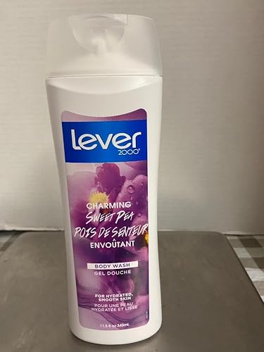 Lever 2000 Hydrating Women's Body Wash for Fresh Soft Skin, Charming Sweet Pea 11.5oz Beauty & Personal Care Lever 2000