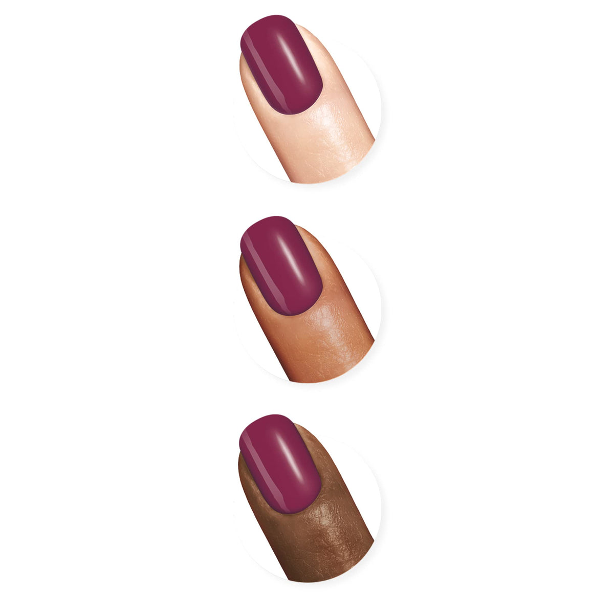 Sally Hansen Xtreme Wear Nail Polish | Streak-Free, Shiny Finish, Long-Lasting, Chip-Resistant, Opaque | Drop The Beet | Deep Red Nail Color Beauty & Personal Care Sally Hansen