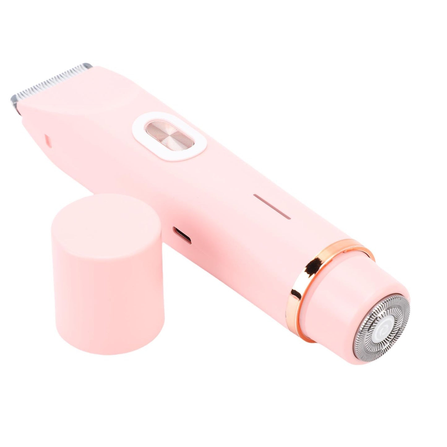 TARSHYRY 2 in 1 Bikini Trimmer for Women, Dual Head Electric Razors for Women, IPX7 Water Proof Wet Dry Shaver for Bikini, Face, Underarm Legs (Pink) Beauty and Personal Care TARSHYRY