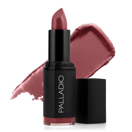 Palladio Herbal Matte Lipstick, Creamy and Full Coverage Long Lasting Matte Lipstick, Regal Café Beauty & Personal Care Palladio