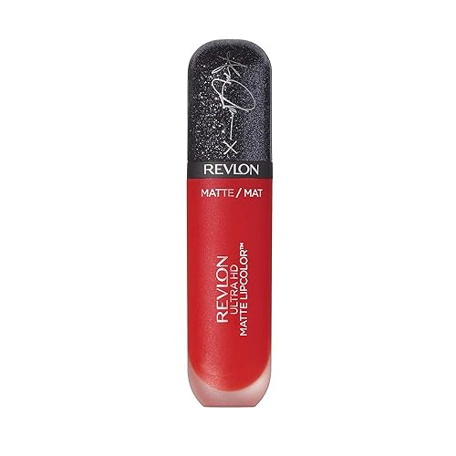 Revlon Ashley Graham Never Enough Lip Collection x Ultra HD Matte Lipcolor - 004 Red Affair Beauty & Personal Care REVLON