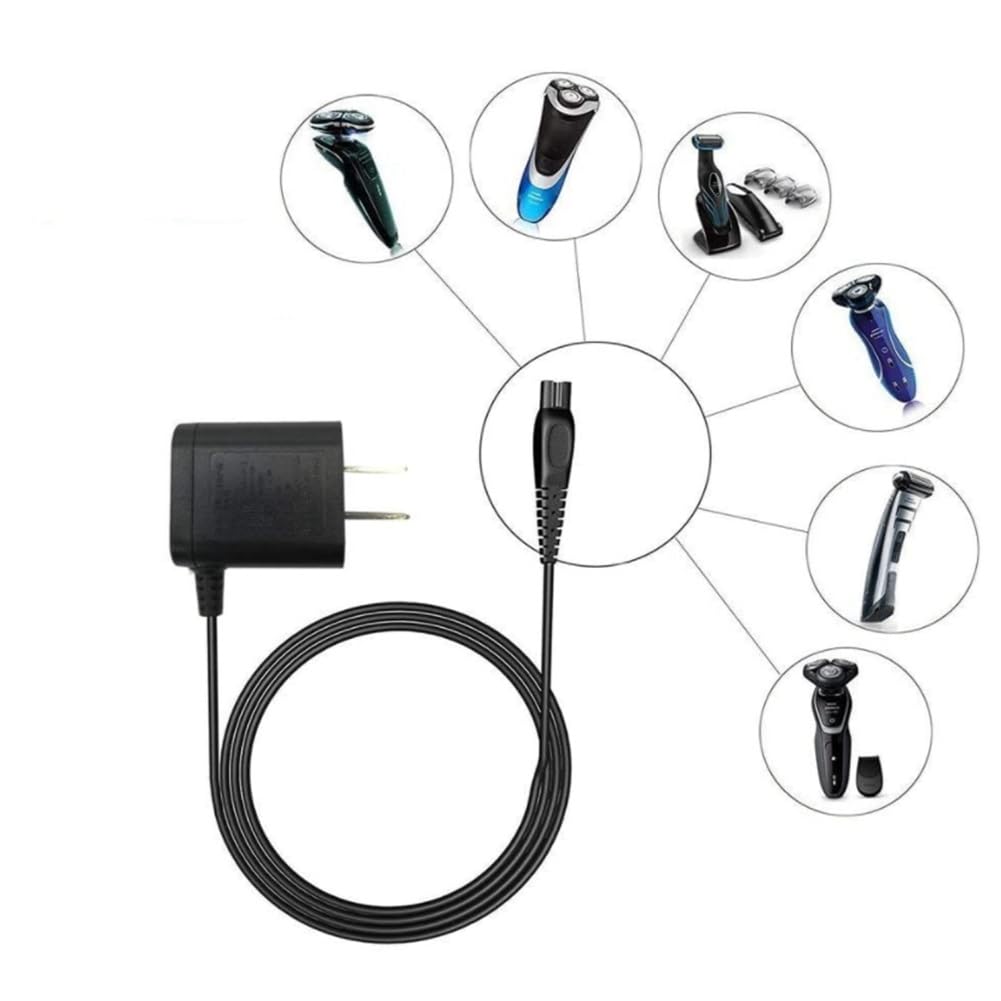 15V Shaver Charger for Philips Shaver HQ8505 HQ7120 7000 5000 3000 Series 5000 S3000 S1000 Shaver Trimmer Power Cord Adapter US Plug Beauty and Personal Care Tuchaolan