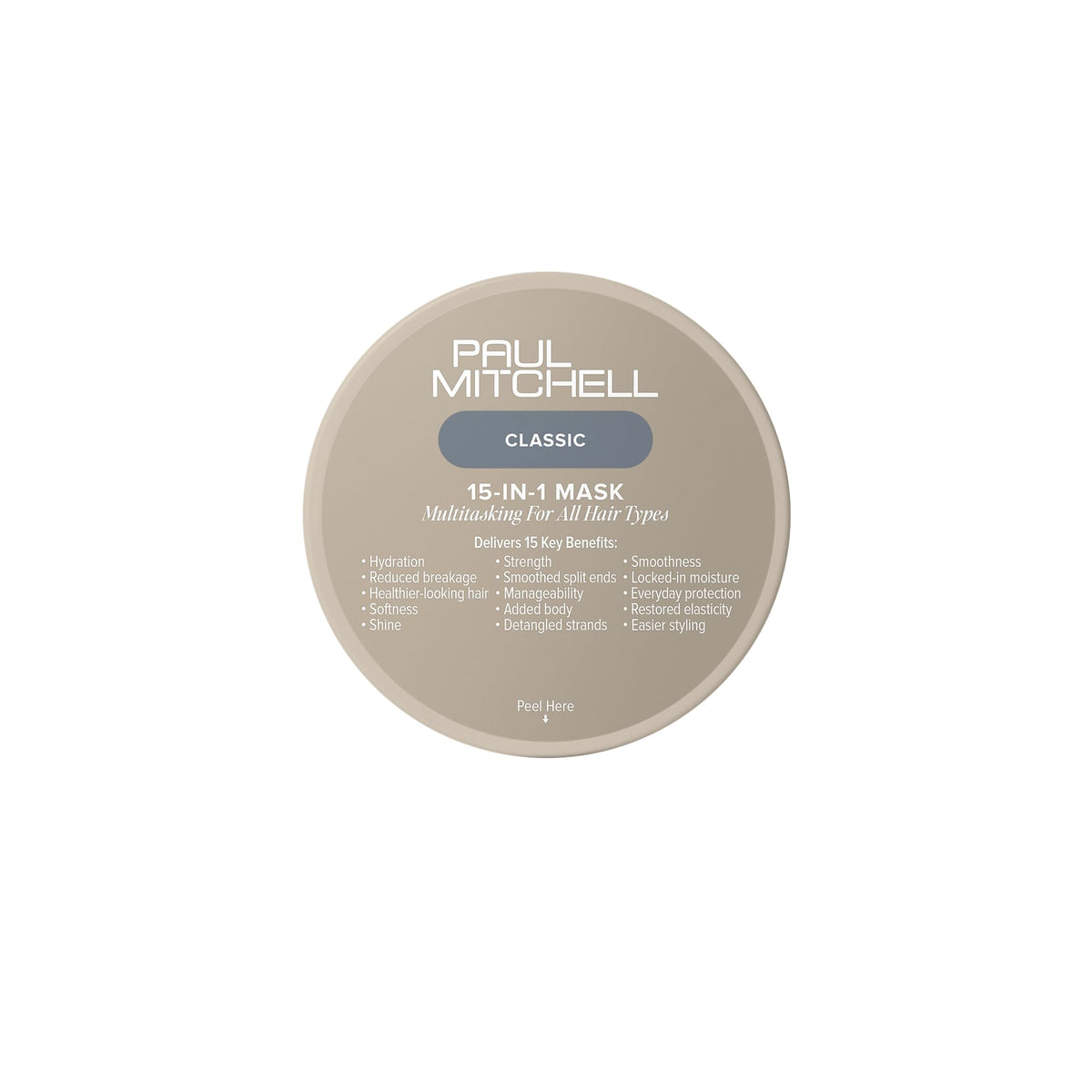Paul Mitchell 15-In-1 Mask, Multitasking Hair Mask For All Hair Types, 2 oz