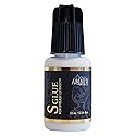 Amber Lash, S Glue 10ml for Professional Eyelash Extension, 1-Second Dry time, Up to 8 Weeks Bonding, Strong Strength, Carbon Black Adhesive for Salon Beauty & Personal Care Amber Lash
