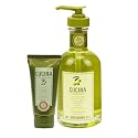 Fruits & Passion Coriander and Olive Tree Hand Soap 200ml and Nourishing Hand Butter 60ml Beauty & Personal Care Cucina