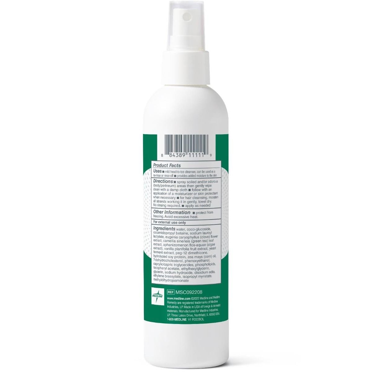 Medline Remedy Phytoplex Hydrating Spray Cleanser, 8 oz Beauty & Personal Care Medline