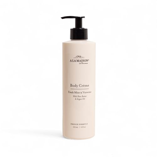 A LA MAISON Body Crème - Shea Butter Body Lotion with Argan & Avocado Oils - Rich, Nourishing French Formula for Dry Skin - 12 oz - Amber Collection Beauty & Personal Care A LA MAISON