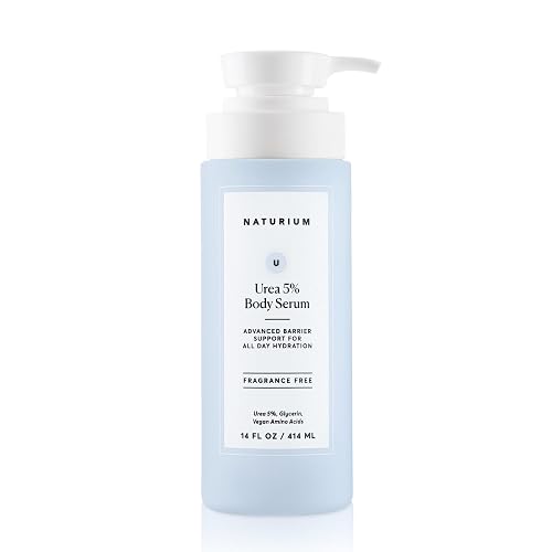 Naturium Urea 5% Body Serum, Lightweight, Hydrating Serum with Nourishing & Soothing Benefits for Barrier Support, Vegan & Cruelty-Free, 14 oz Beauty & Personal Care Naturium
