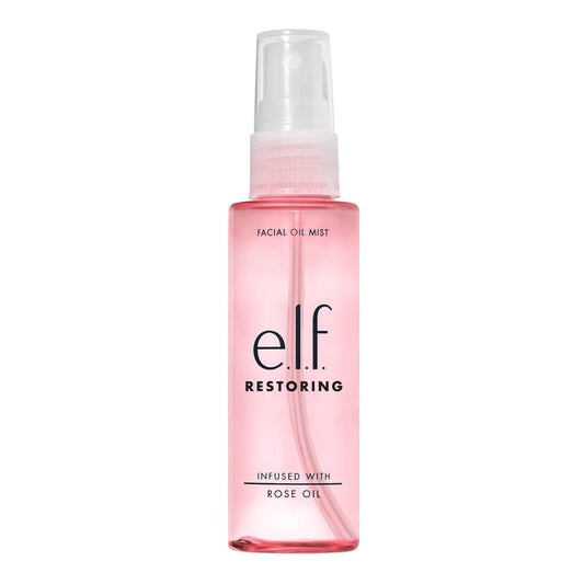 e.l.f. Restoring Facial Oil Mist, Essential Oil-infused Facial Mist, Enhances Relaxation Of The Mind, Mood Booster, Vegan , 2.02 Fl Oz Beauty & Personal Care e.l.f.