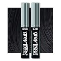 Greyfree Hair Mascara Root Touch-Up for Gray Hair | Precision Hairline Concealer for Brows & Beard | 2 Pack (BLACK/NOIR) Beauty & Personal Care Greyfree