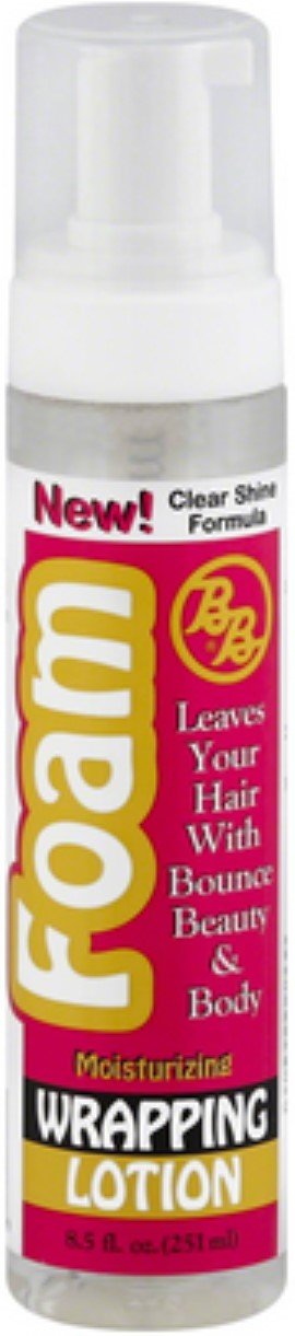 Bronner Brothers Foam Moisturizing Wrapping Lotion, 8.5 oz (Pack of 6) Beauty & Personal Care Bronner Bros