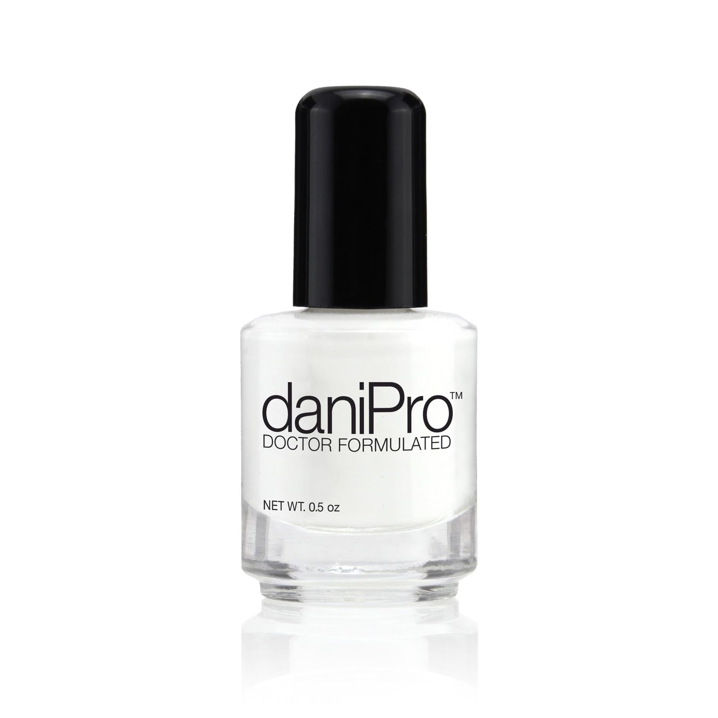 daniPro Doctor Formulated Nail Polish Just Dreamin’ - White Fingernail Polish & Toenail Polish, 0.5 oz with Undecylenic Acid, Biotin & Vitamins Beauty & Personal Care daniPro