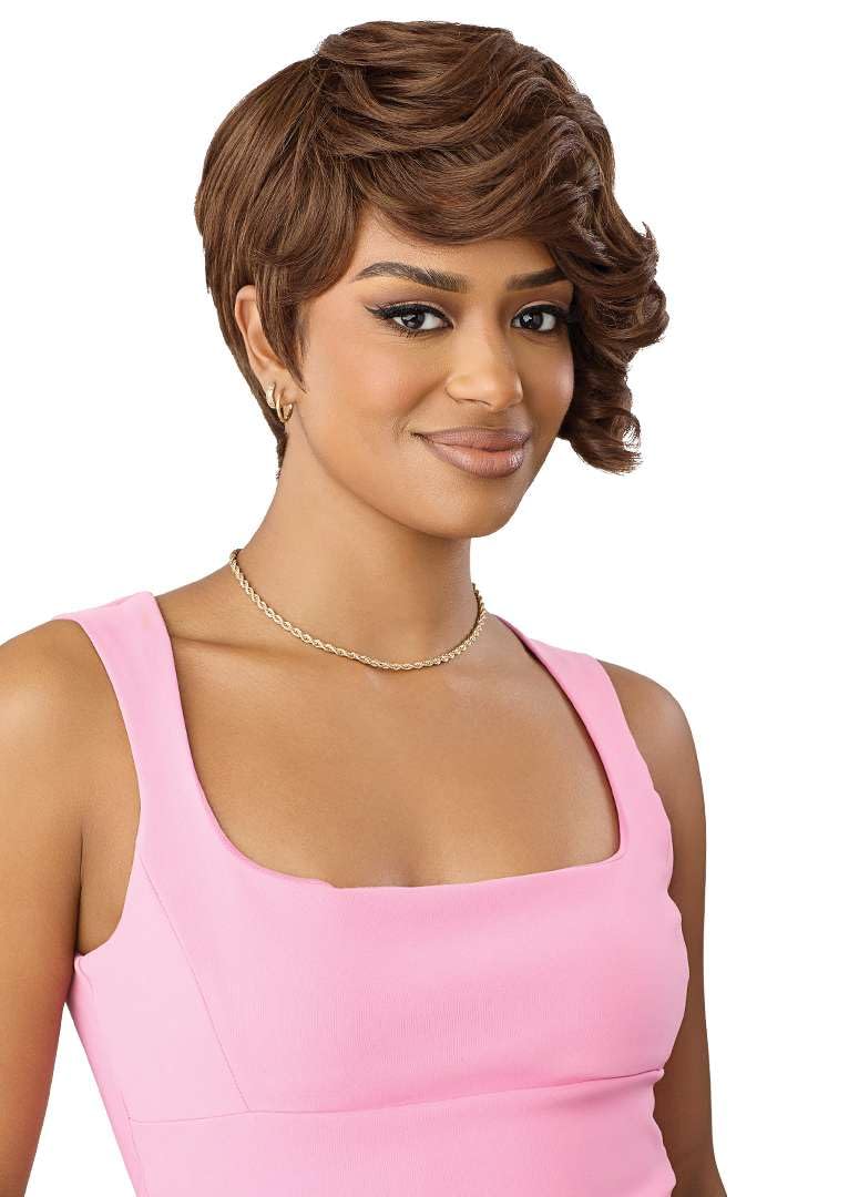 Outre Wigpop Synthetic Full Wig - POP 7 (CHOCOLATE BROWN)