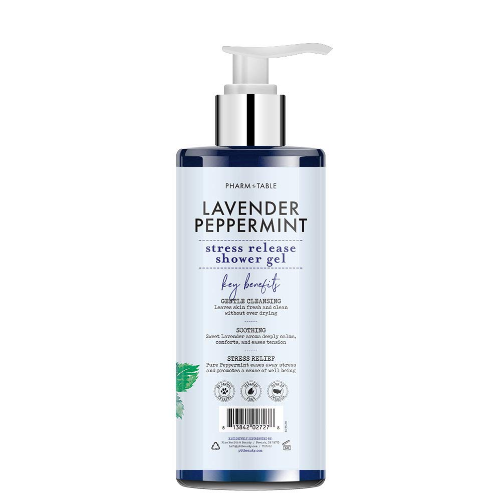 Pharm to Table Stress Release/Lavender & Peppermint Shower Gel Body Wash 32oz / 960m Beauty & Personal Care PHARM TO TABLE
