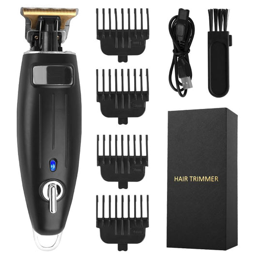 Professional Hair Clippers for Men Cordless & Corded - Rechargeable Barber Clipper & Trimmer Set with 4 Guide Combs for Home Haircuts Body Grooming Beauty and Personal Care GLESVOWIO