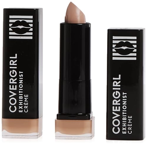 COVERGIRL Exhibitionist Lipstick Cream, Dulce de Leche 225, Lipstick Tube 0.123 OZ (3.5 g) Beauty & Personal Care COVERGIRL