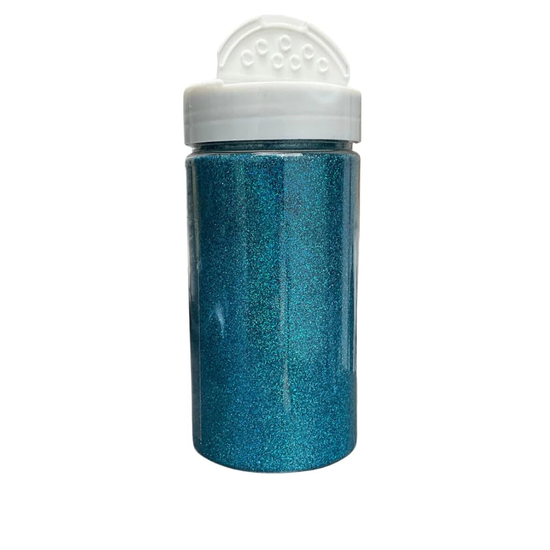 Mardi Gras Spot 8oz Glitter - Holographic Sea Blue (Each) Beauty & Personal Care Mardi Gras Spot