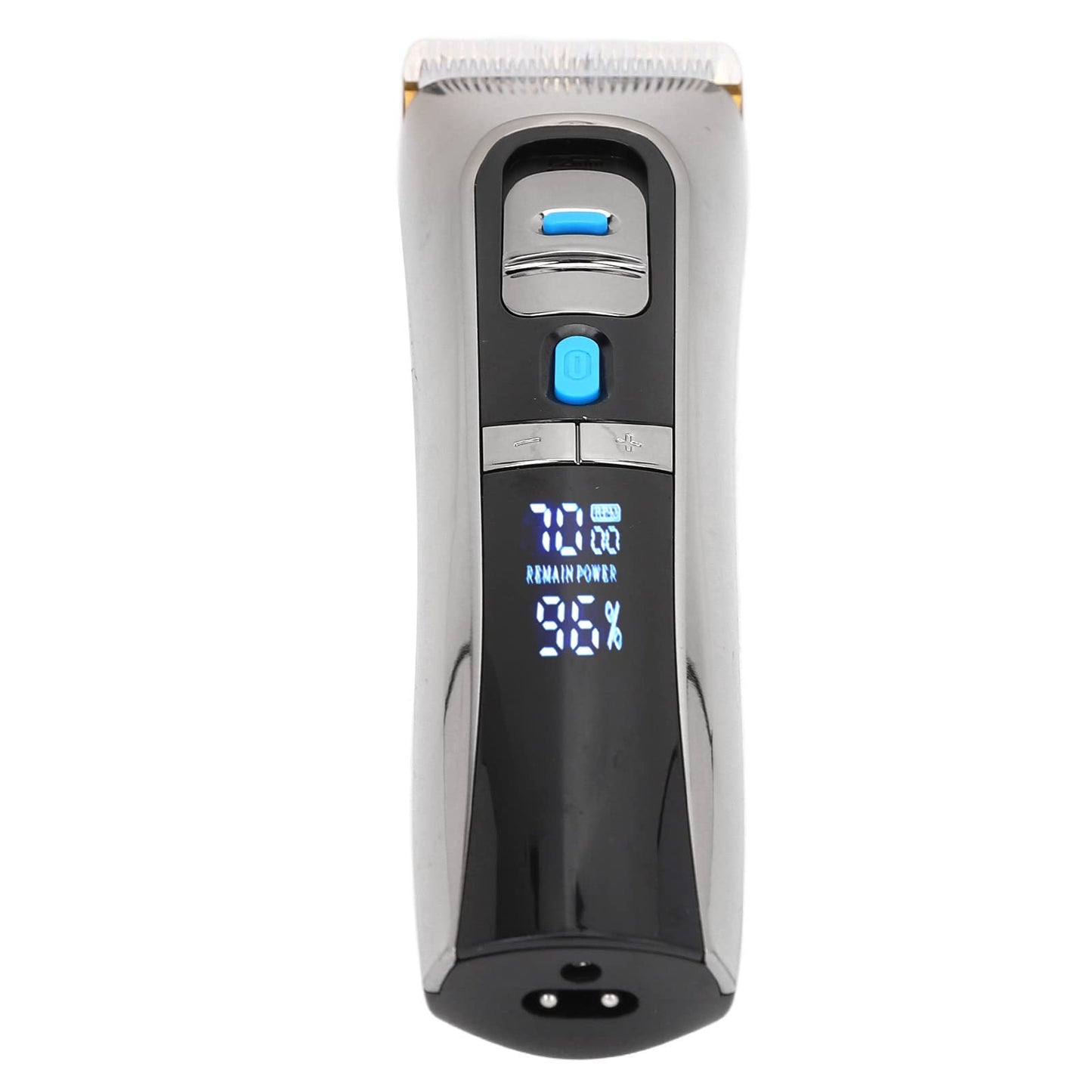 BROLEO Mens Hair Clipper, USB Rechargeable Stainless Steel Electric Hair Trimmer, Low Noise for Beard and Facial Hairstyles Beauty and Personal Care BROLEO