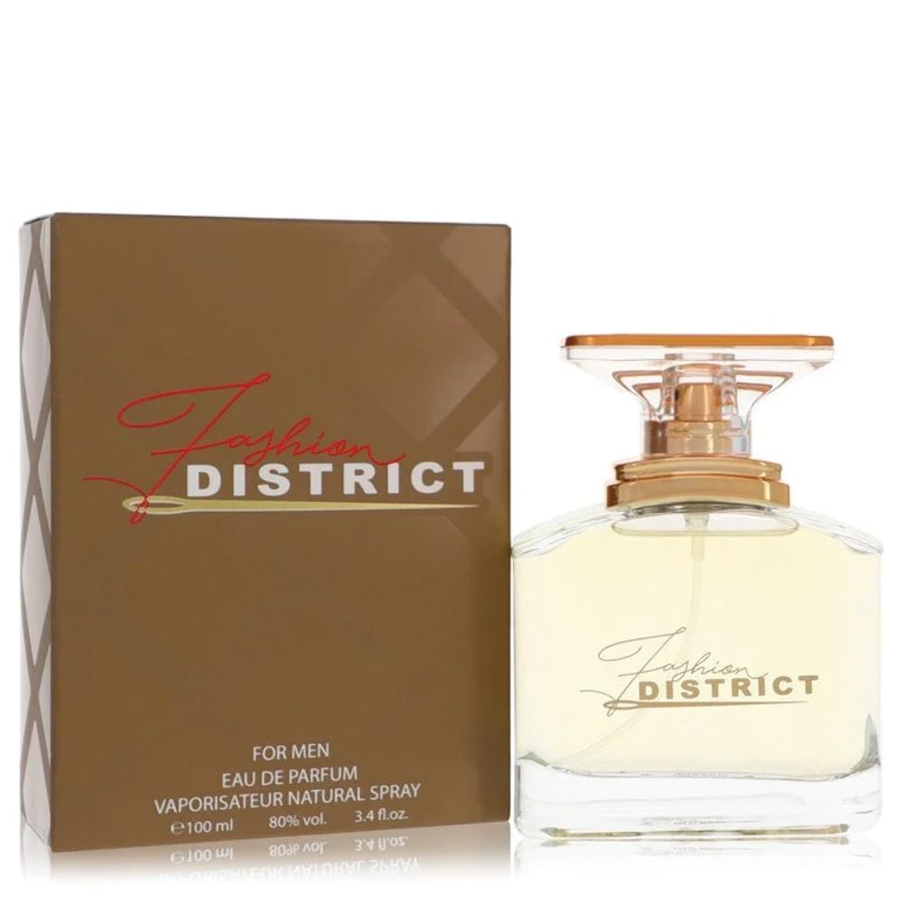 Fashion District Eau De Parfum Spray 3.4 oz Beauty & Personal Care Fashion District