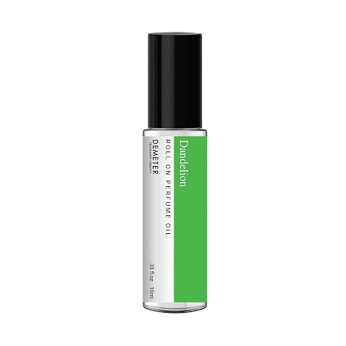 DEMETER Dandelion Roll On Perfume Oil, 0.33 Oz, Long-Lasting Beauty & Personal Care DEMETER