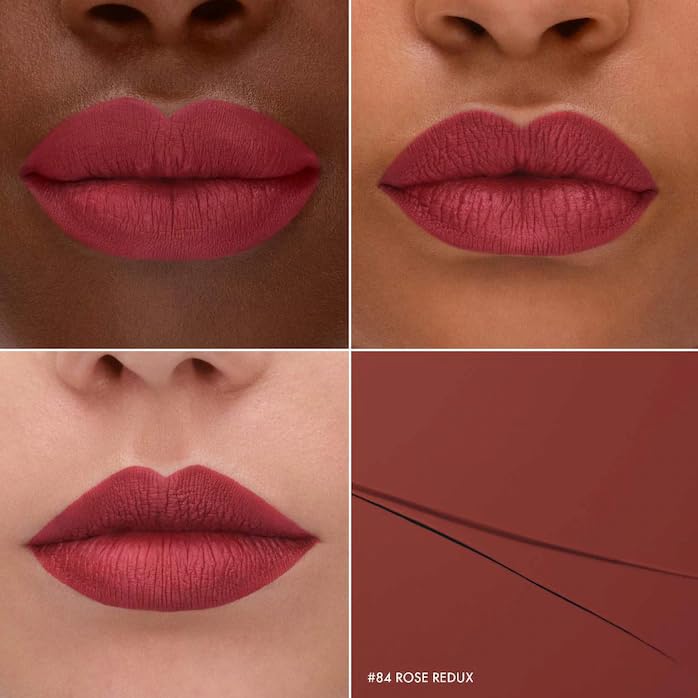 SEPHORA COLLECTION Cream Lip Stain 10HR Liquid Lipstick - 84 Rose Redux (.16 Fl Oz) Beauty & Personal Care SEPHORA