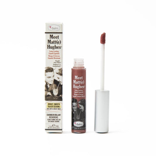 theBalm Meet Matt(e) Hughes Long Lasting Liquid Lipstick , Sincere ,0.25 Ounce Beauty & Personal Care theBalm