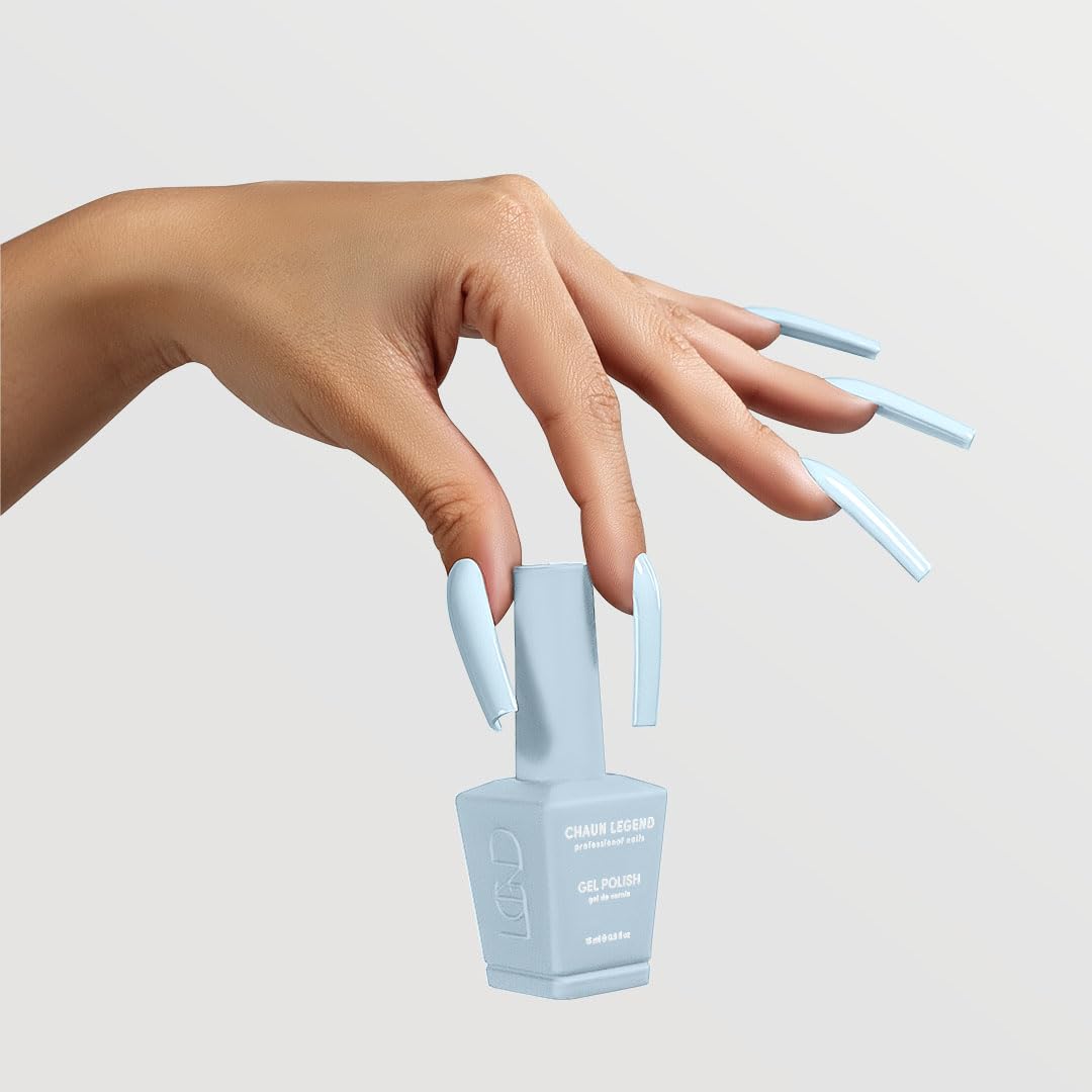 Chaun Legend UV Gel Nail Polish, 0.5 Ounce Long Lasting Salon Quality, Bubble Free Professional Manicures, Quick Dry, High Shine, Cut the Check LG5046