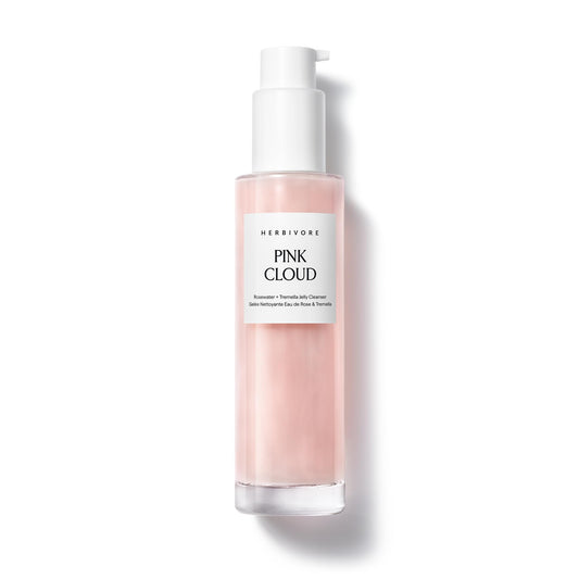 HERBIVORE Pink Cloud Creamy Jelly Cleanser | Hydrating Face Wash with Rosewater, Squalane + Tremella Mushroom, Gently Cleanses + Removes Makeup Beauty & Personal Care HERBIVORE