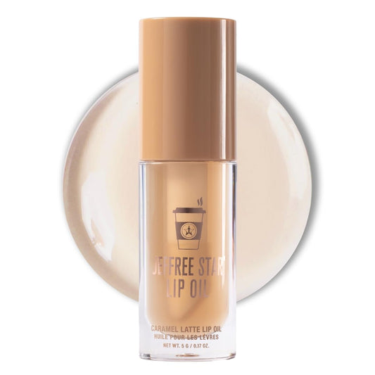 Jeffree Star Cosmetics Lip Oils, 0.17 oz, Moisturizing, Vegan, 5 Colors (Caramel Latte) Beauty & Personal Care Jeffree Star