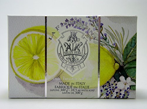 La Florentina Lemon Lavender Luxury Soap, Large, 10.5 oz./300g, Imported From Italy by La Florentina Beauty & Personal Care LA FLORENTINA