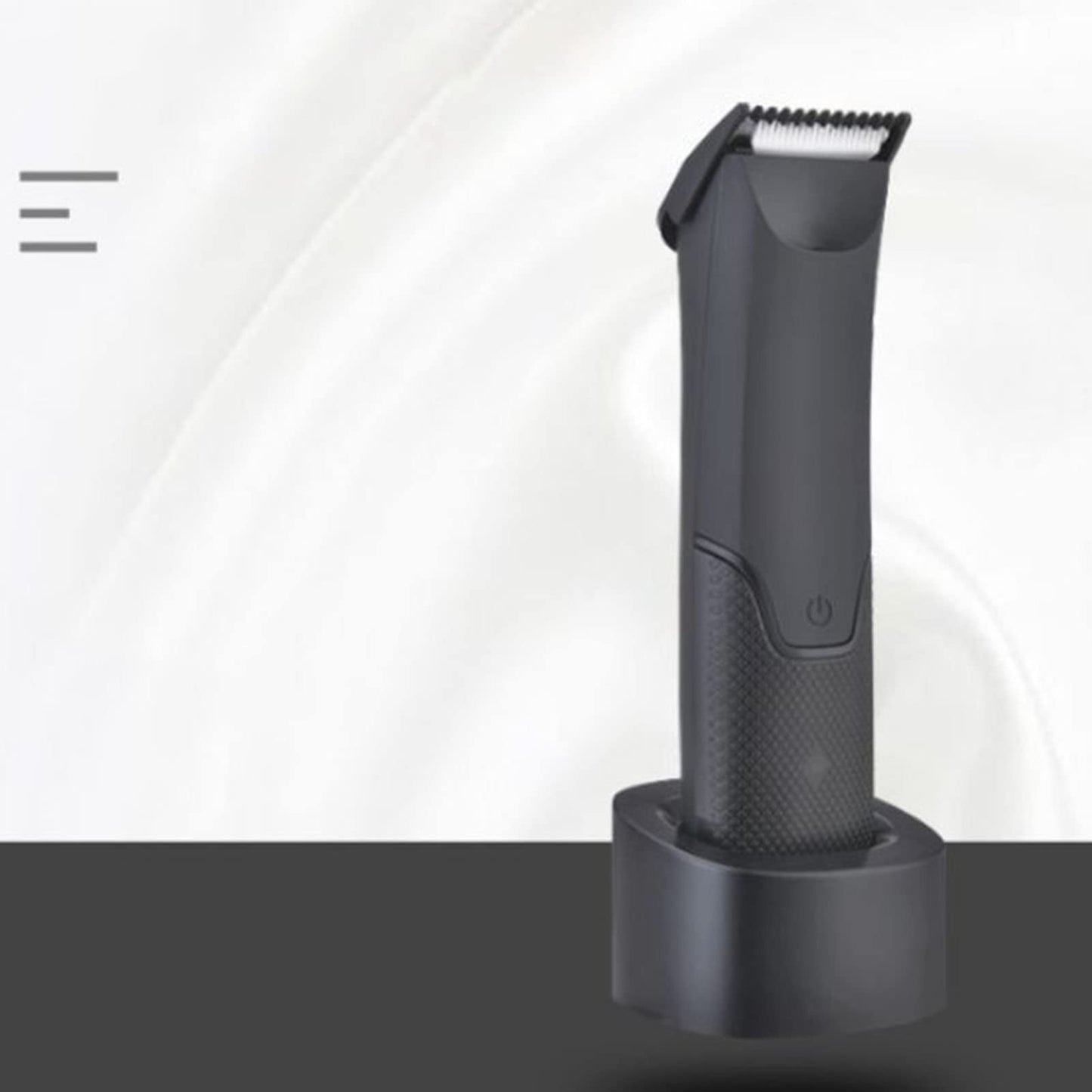 Yosoo Beard Trimmer, Portable Electric Hair Clipper Clippers for Men Mustache Trimmers for Men with Charging Base Gentle Hair Removal Blades for Whole Beauty and Personal Care Yosoo