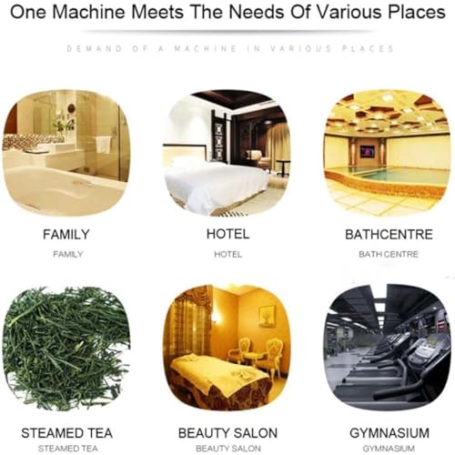 HYUIO steam Bath Steam Generator Kit with Digital Controller for SPA, Home, and Commercial Use, Efficient Steam Room Solution Beauty and Personal Care HYUIO