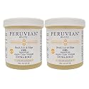 Peruvian white Braid, Loc, and Edge Gel EXTRA HOLD for Relaxed & Natural Hair, 16 oz. (Apple Cider Vinegar) (Pack of 2) Beauty & Personal Care Peruvian white