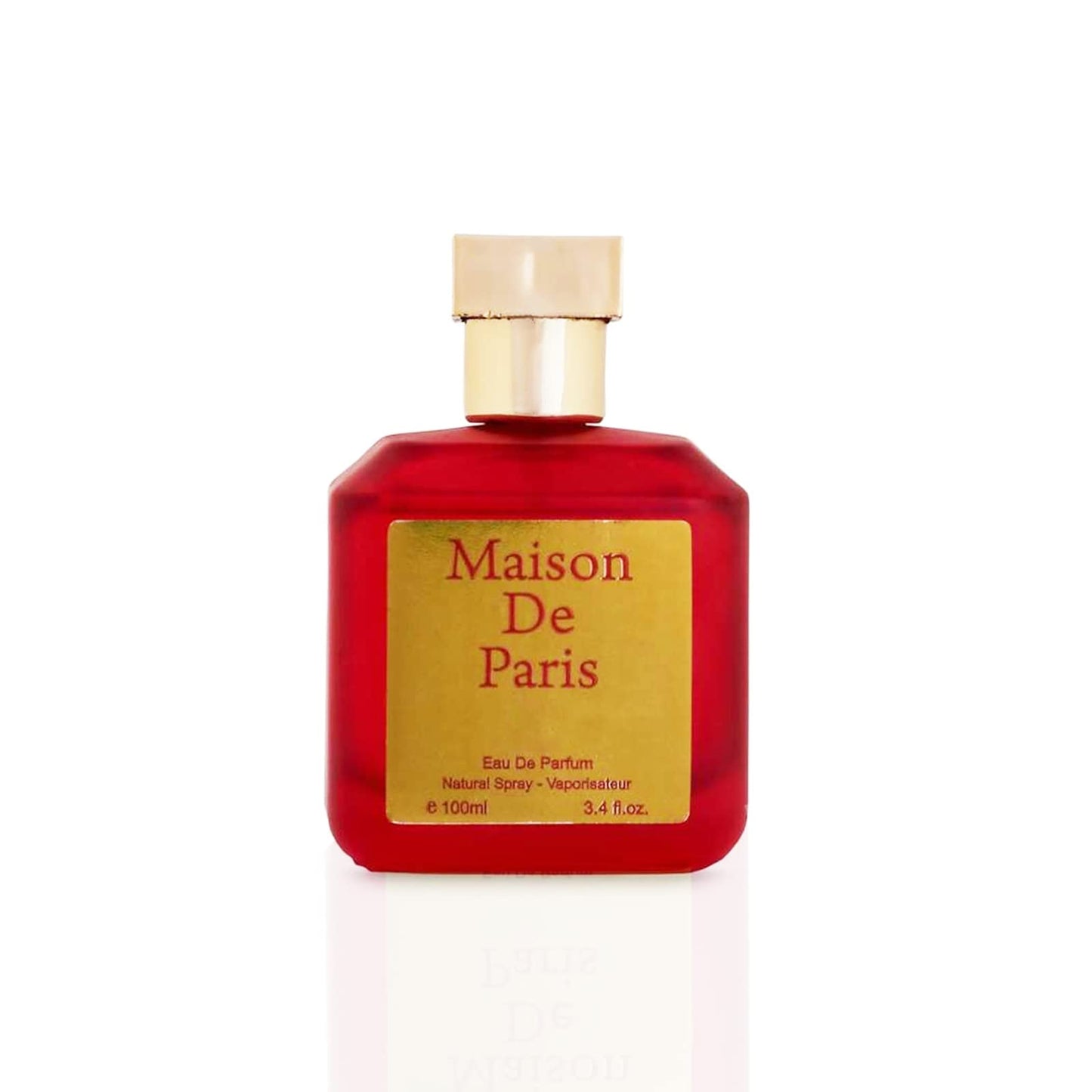META-BOSEM Mason de Paris Red, Women Perfume Eau de Parfum Natural Spray Fragrance - Freshl Notes - Warm Scent - Great Holiday Gift - for All Day Use Beauty & Personal Care META-BOSEM