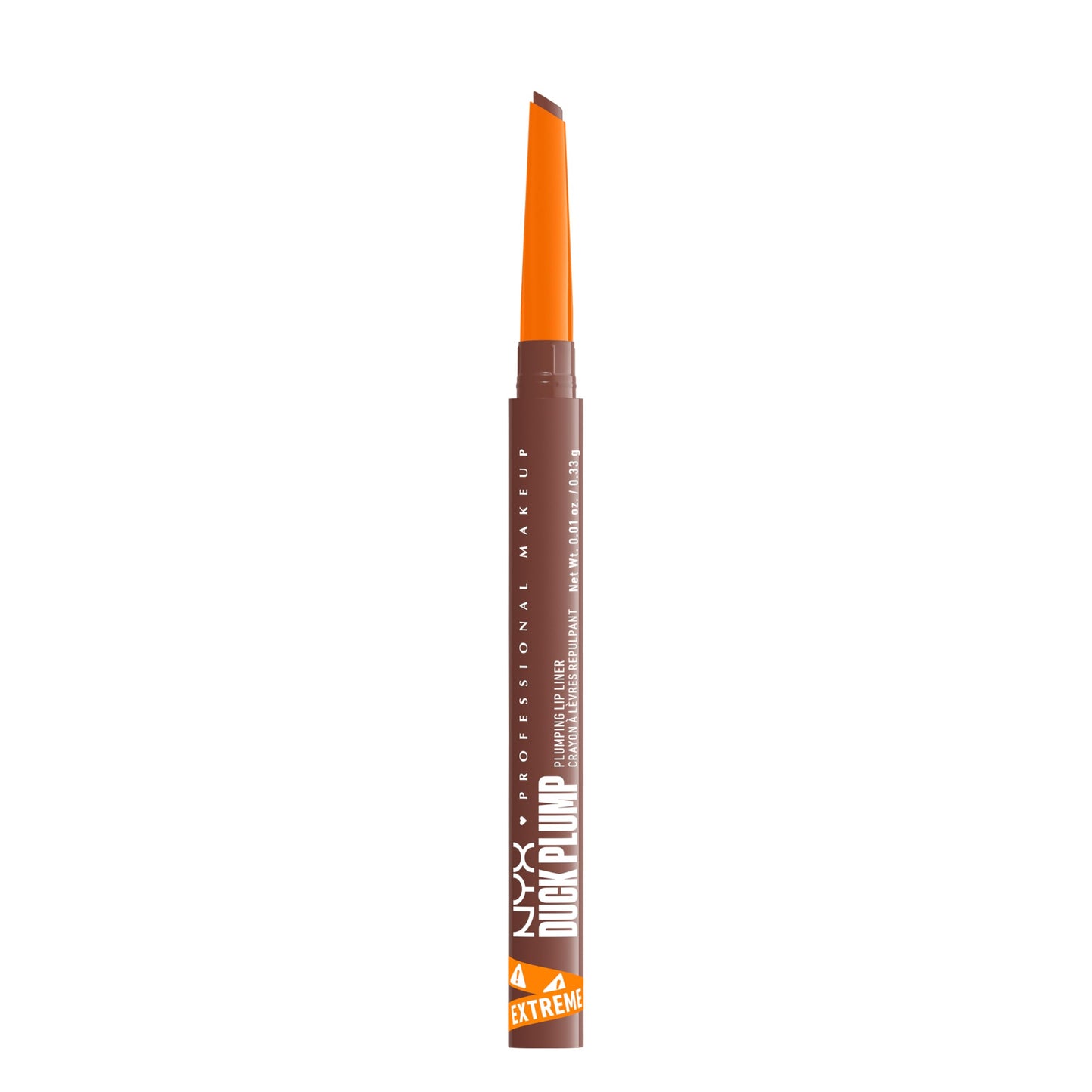 NYX PROFESSIONAL MAKEUP Duck Plump Plumping Lip Liner, Matte Pencil With Up To 10HR Wear, Subtle Touch (Deep Nude Lip Liner) Beauty & Personal Care NYX PROFESSIONAL MAKEUP