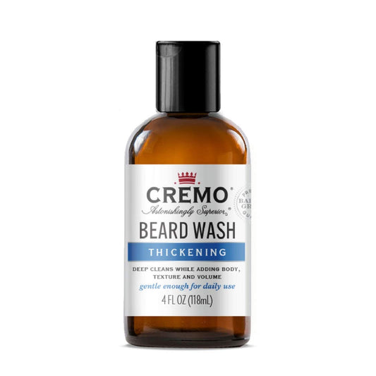 Cremo Beard Wash Thickening Formula Deep Cleans While Adding Volume, 4 Fl Oz Beauty & Personal Care Cremo