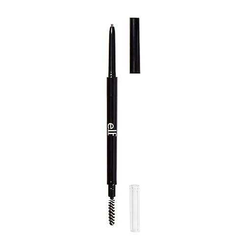 e.l.f. Ultra Precise Brow Pencil, Dual-Ended, Ultra Fine Tip Defines & Fills Eyebrows, Creamy Formula, Vegan & Cruelty-Free, Neutral Brown Beauty & Personal Care e.l.f.