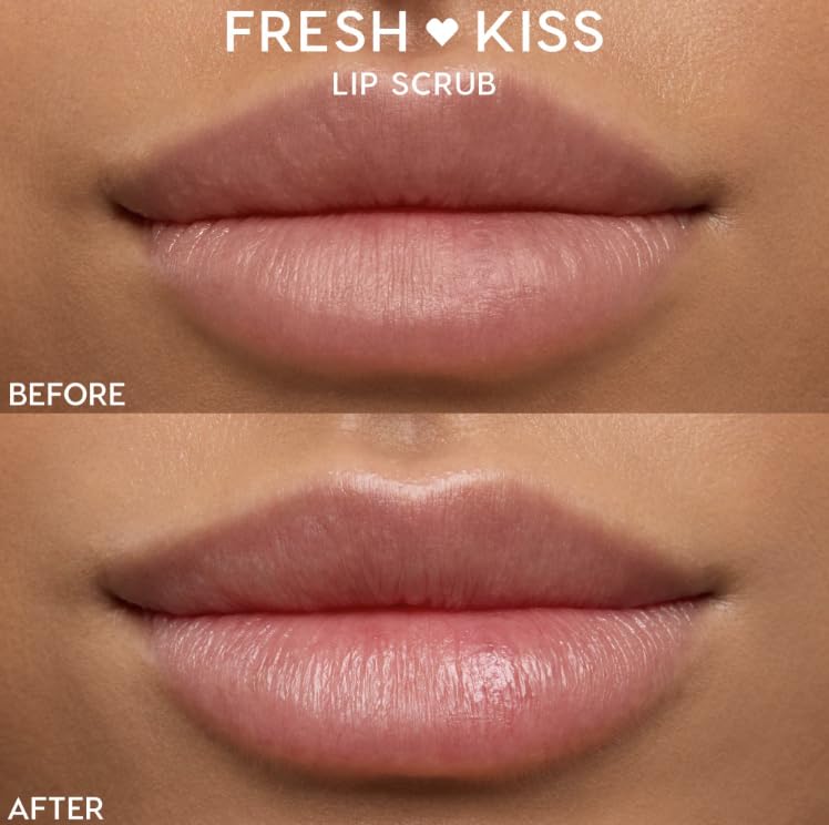 ColourPop Fresh Kiss Exfoliating Lip Scrub - Nourishing Lip Exfoliator to Gently Buff & Soften Skin - Enriched with Cocoa & Shea Butter to Lock in Beauty and Personal Care ColourPop