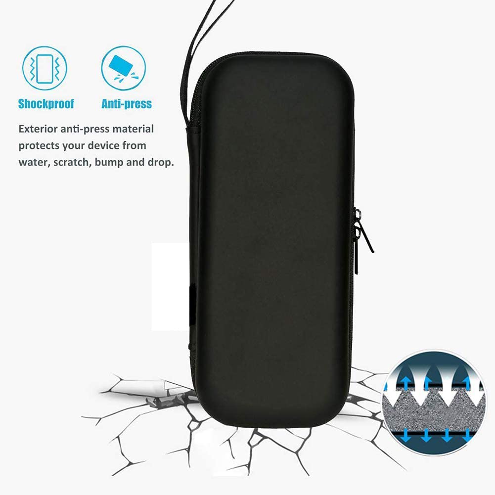 LinMei Hard Storage Travel Case Compatible for Micro Touch Solo Full Body Trimmer and Shaver - Sturdy and Protective (Case & 2 Brush Only) Beauty and Personal Care LinMei